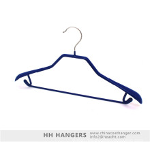 Plastic Coated Metal Top Clothes Hangers Ok for Heavy Clothes